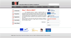 Desktop Screenshot of ibqh.org